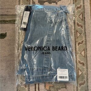 Veronica Beard Silverwood Blue Denim Skort